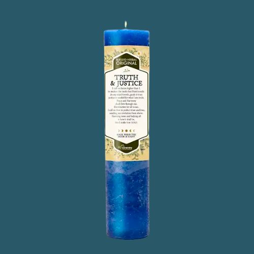 Truth &amp; Justice Blessed Herbal Candle