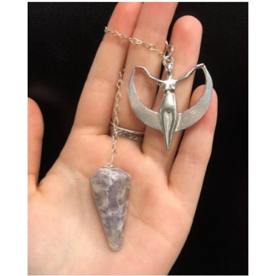 Celtic Moon Pendulum