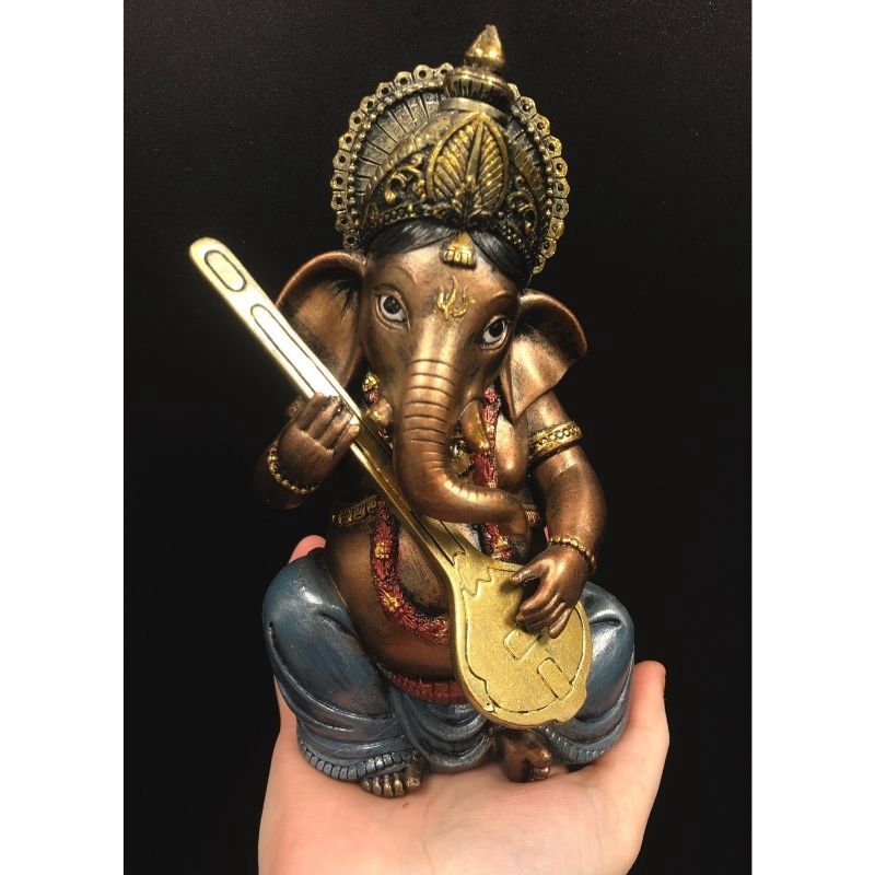 Ganesha With Sitar