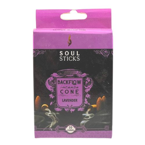Lavender Good Earth Backflow Cone