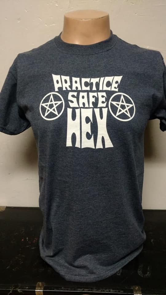 Practice Safe Hex Grey Tshirt 2XL