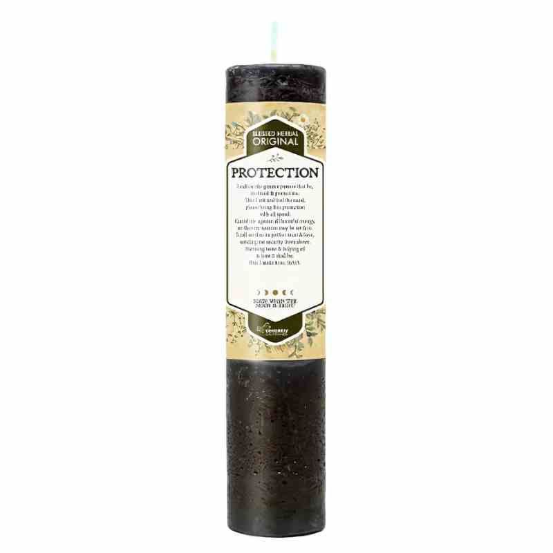 Protection Blessed Herbal Candle