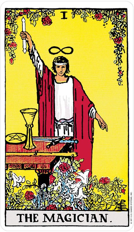 100% Plastic Rider Tarot Deck