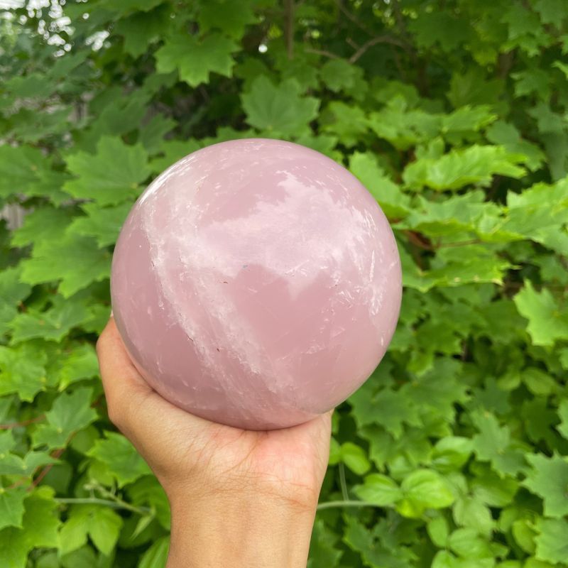 Rose Quartz Sphere 110mm