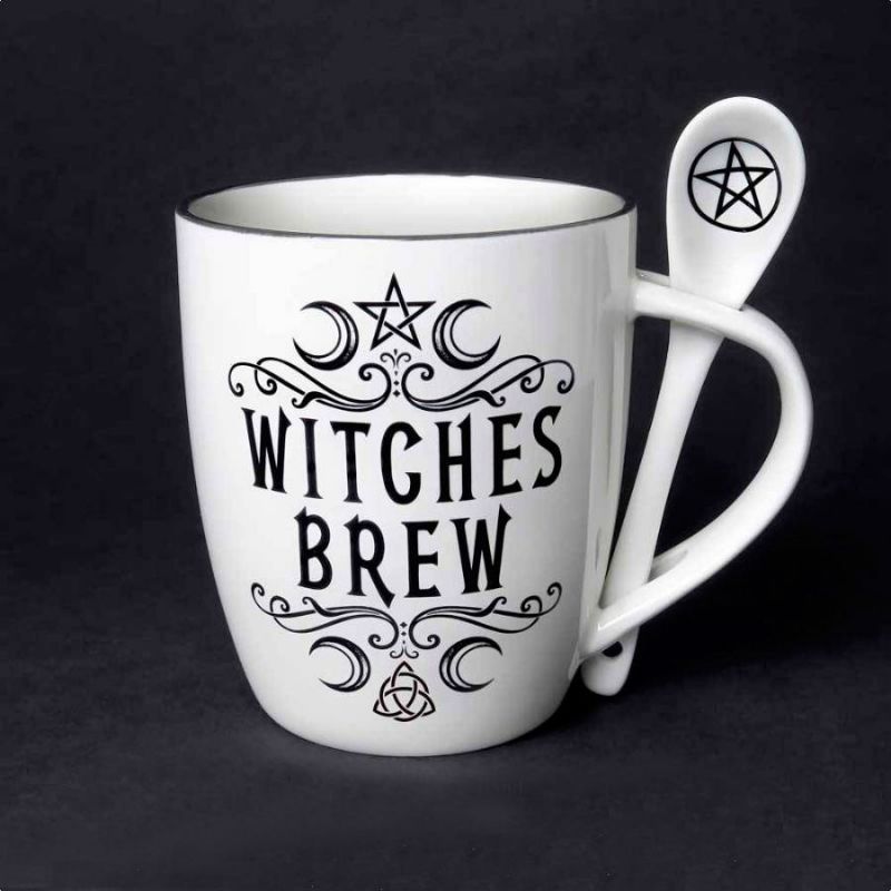 Witches Brew Mug And Spoon