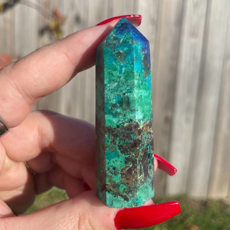 Chrysocolla Tower -
