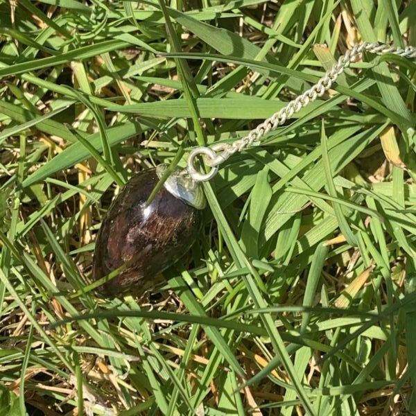 Garnet Sterling Pendulum