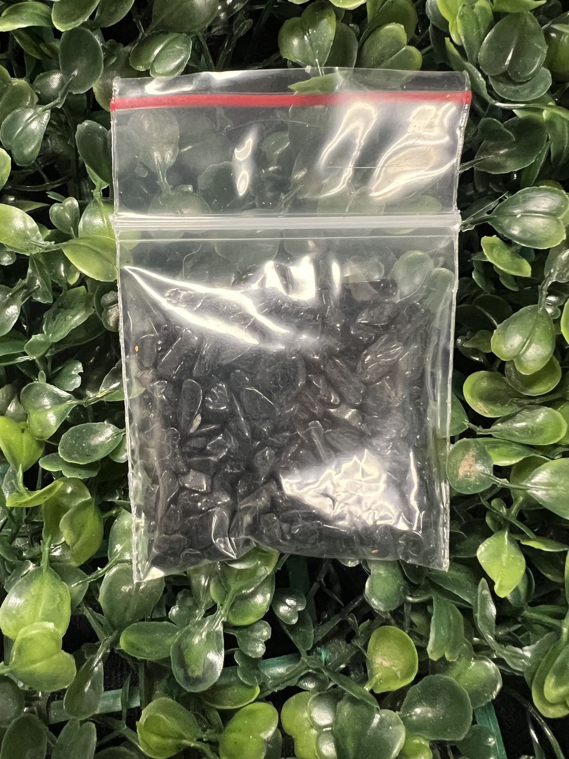 Black Tourmaline Chips 1oz