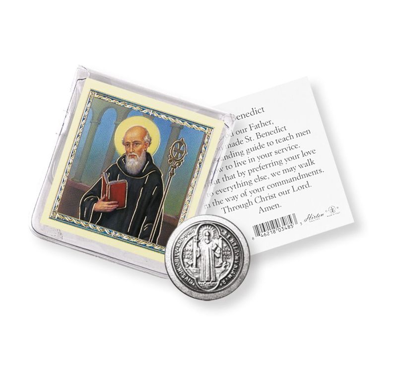 St. Benedict Coin &amp; Prayer