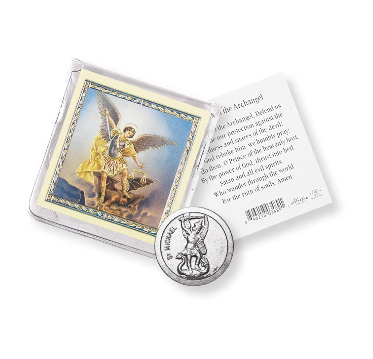 St. Michael Coin &amp; Prayer