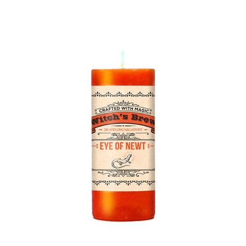 Witch&#39;s Brew Eye Of Newt Candle