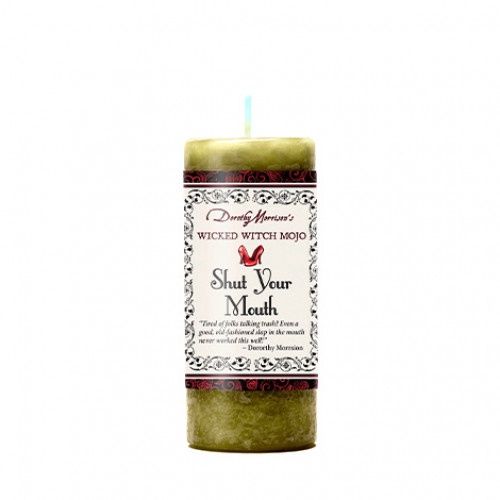 Shut Your Mouth Candle