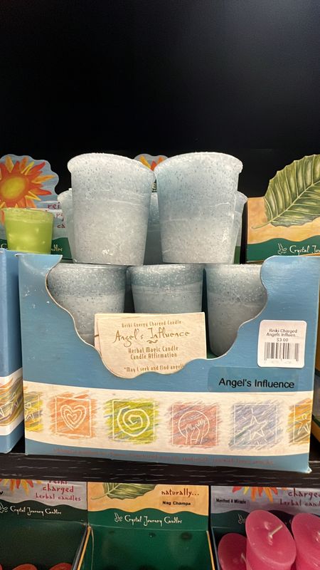 Reiki Charged Angels Influence Votive