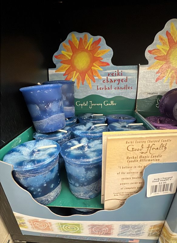 Reiki Charged Good Health Votive