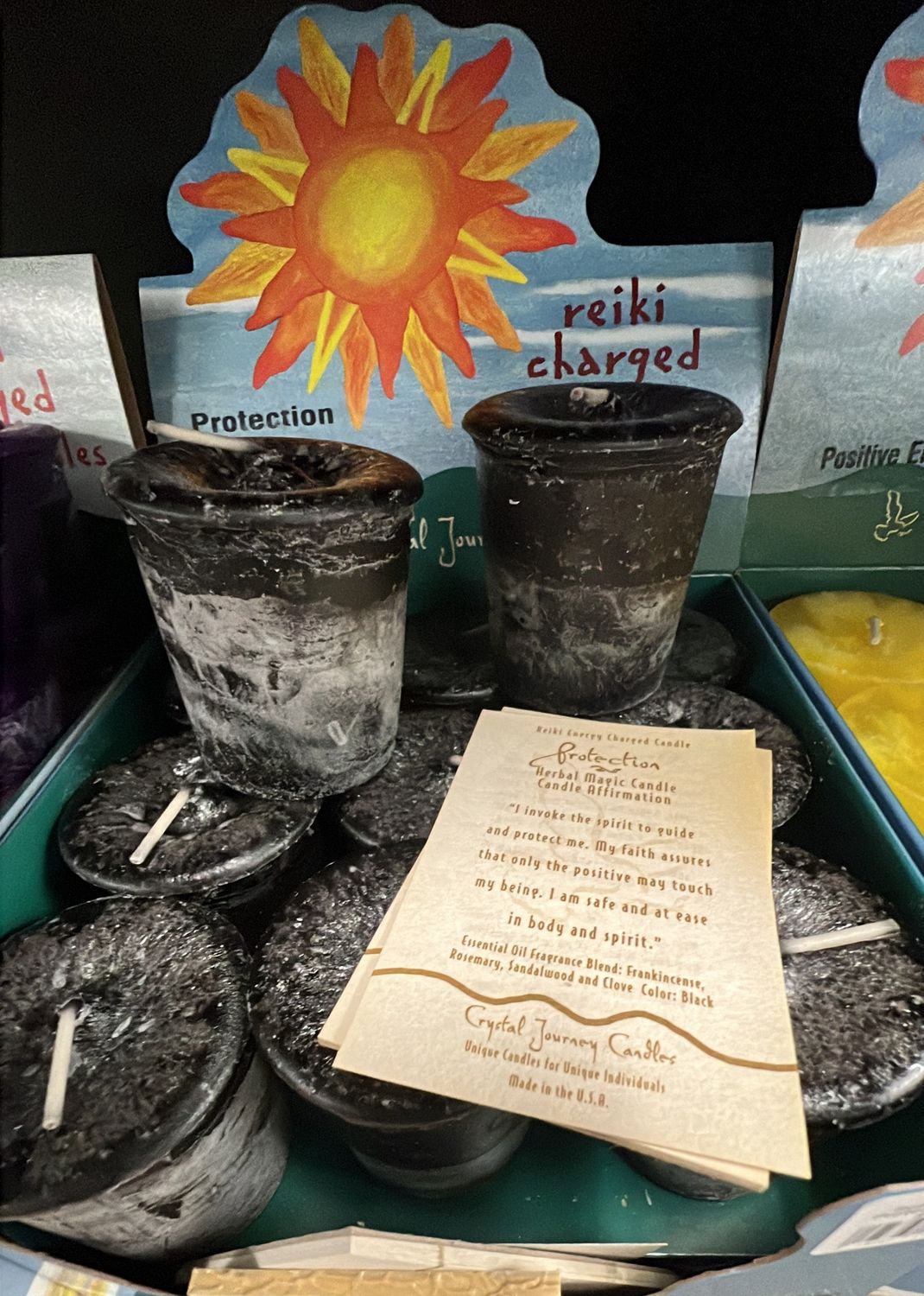 Reiki Charged Protection Votive