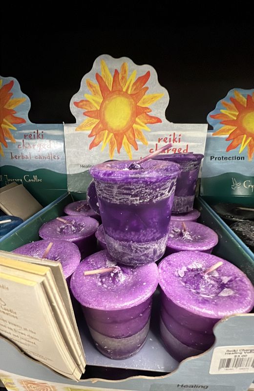 Reiki Charged Healing Votive