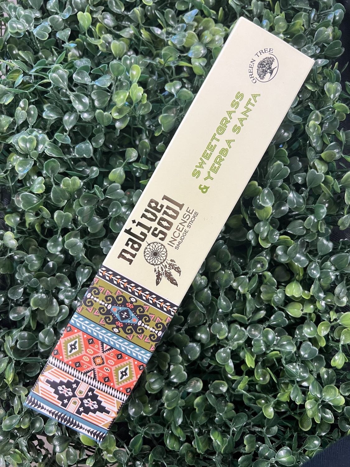 Sweetgrass &amp; Yerba Santa Native Soul Incense