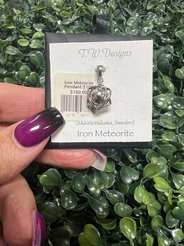 Iron Meteorite Pendant  100