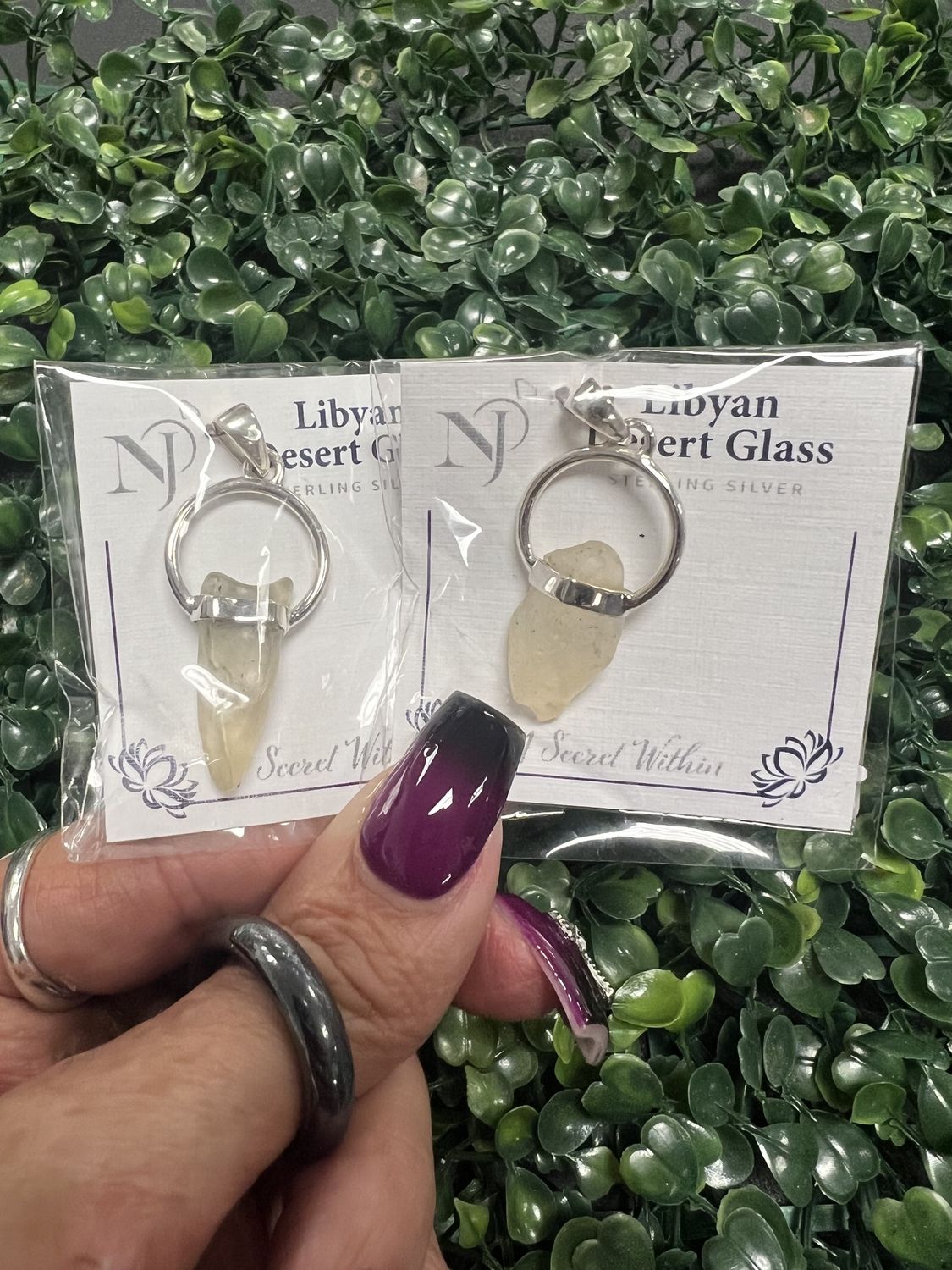 Libyan Desert Glass Pendant