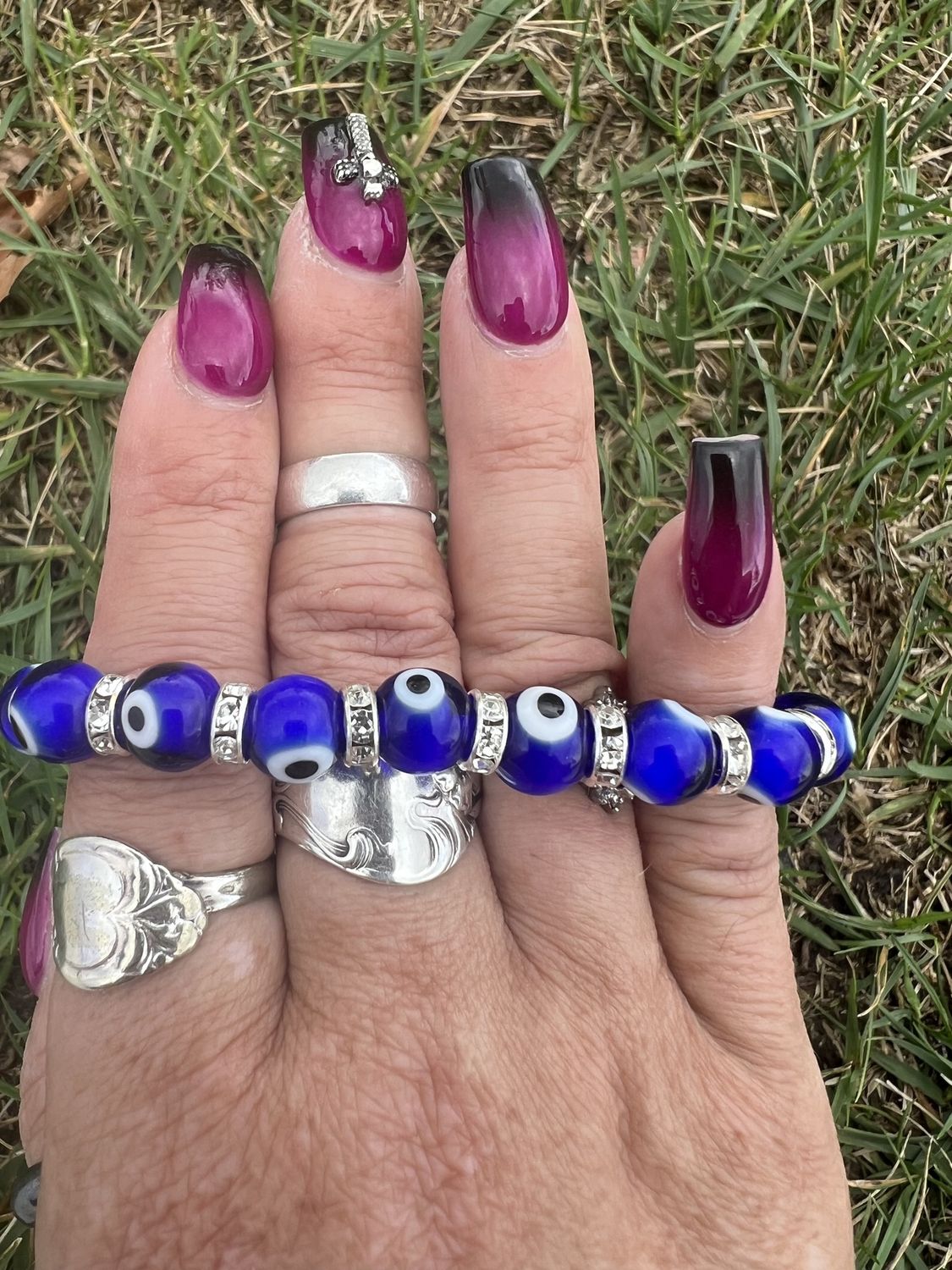 Blue Evil Eye Bracelet