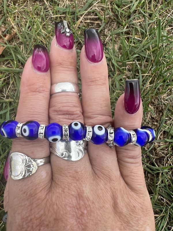 Blue Evil Eye Bracelet