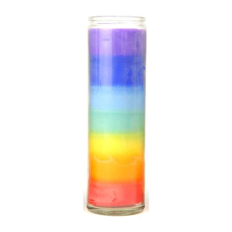 7 Day 7 Color Candle