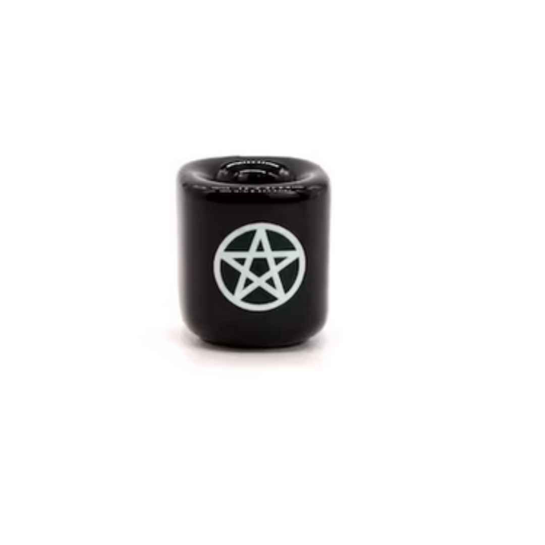 Pentacle Chime Candle Holder