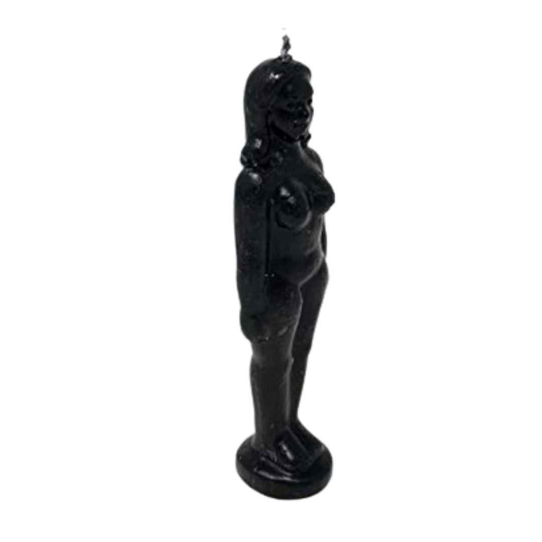 Black Female Figure Candle
