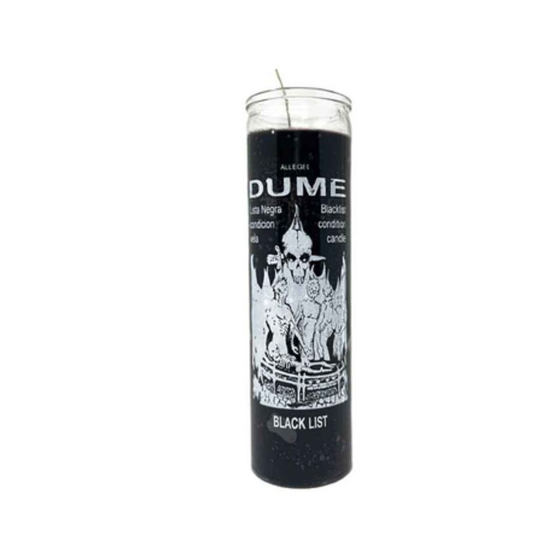 7 Day Black List Candle