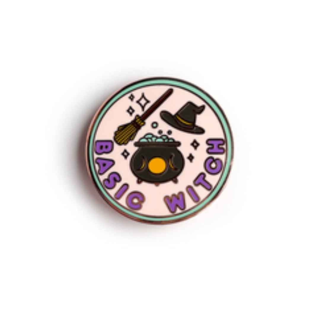 Basic Witch Enamel Pin