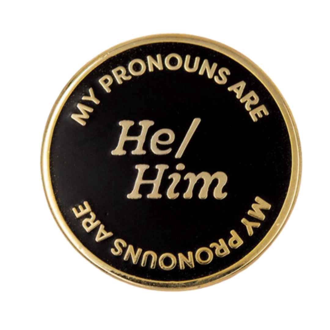 He Him Pronoun Pin