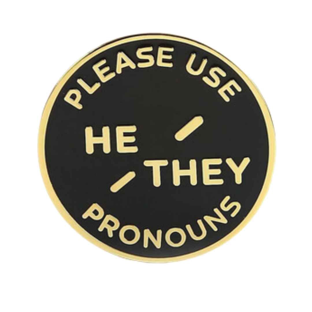 He They Pronoun Pin