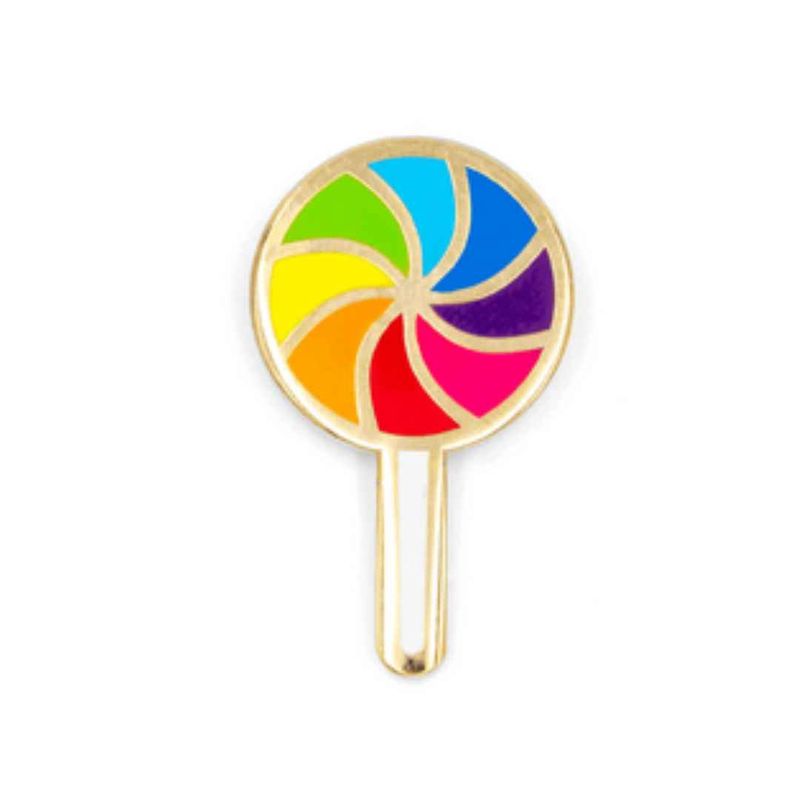 Lollipop Enamel Pin