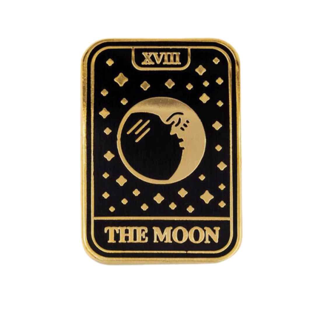Moon Tarot Enamel Pin