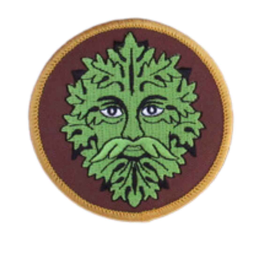Green Man  Patch