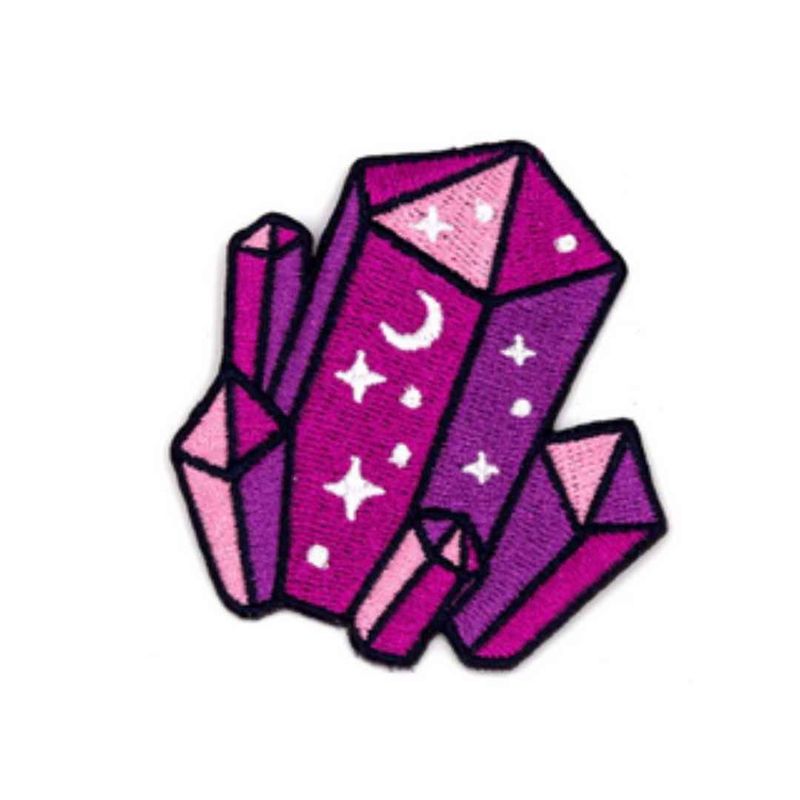 Night Sky Crystal Iron On Patch