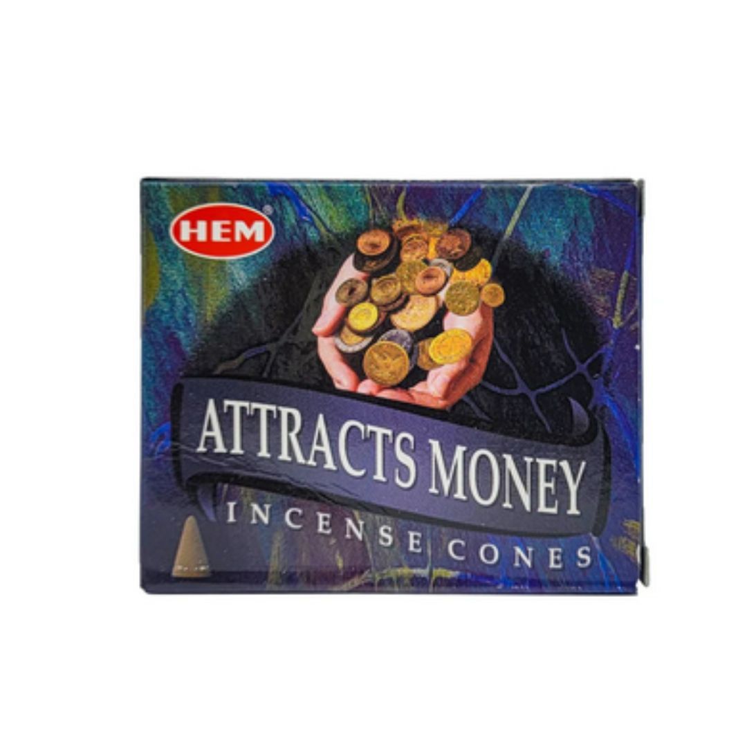 Attracts Money Incense Cones