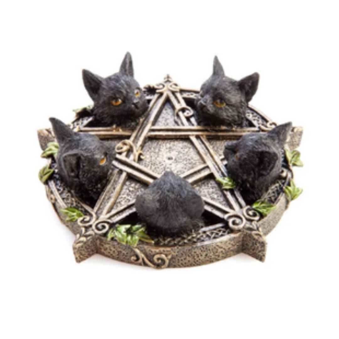 Cat Pentacle Burner
