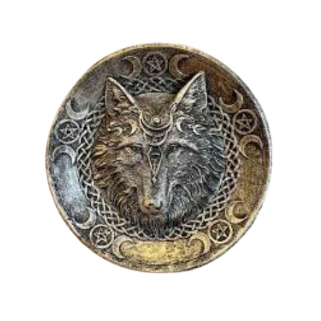 Wolf Incense Burner
