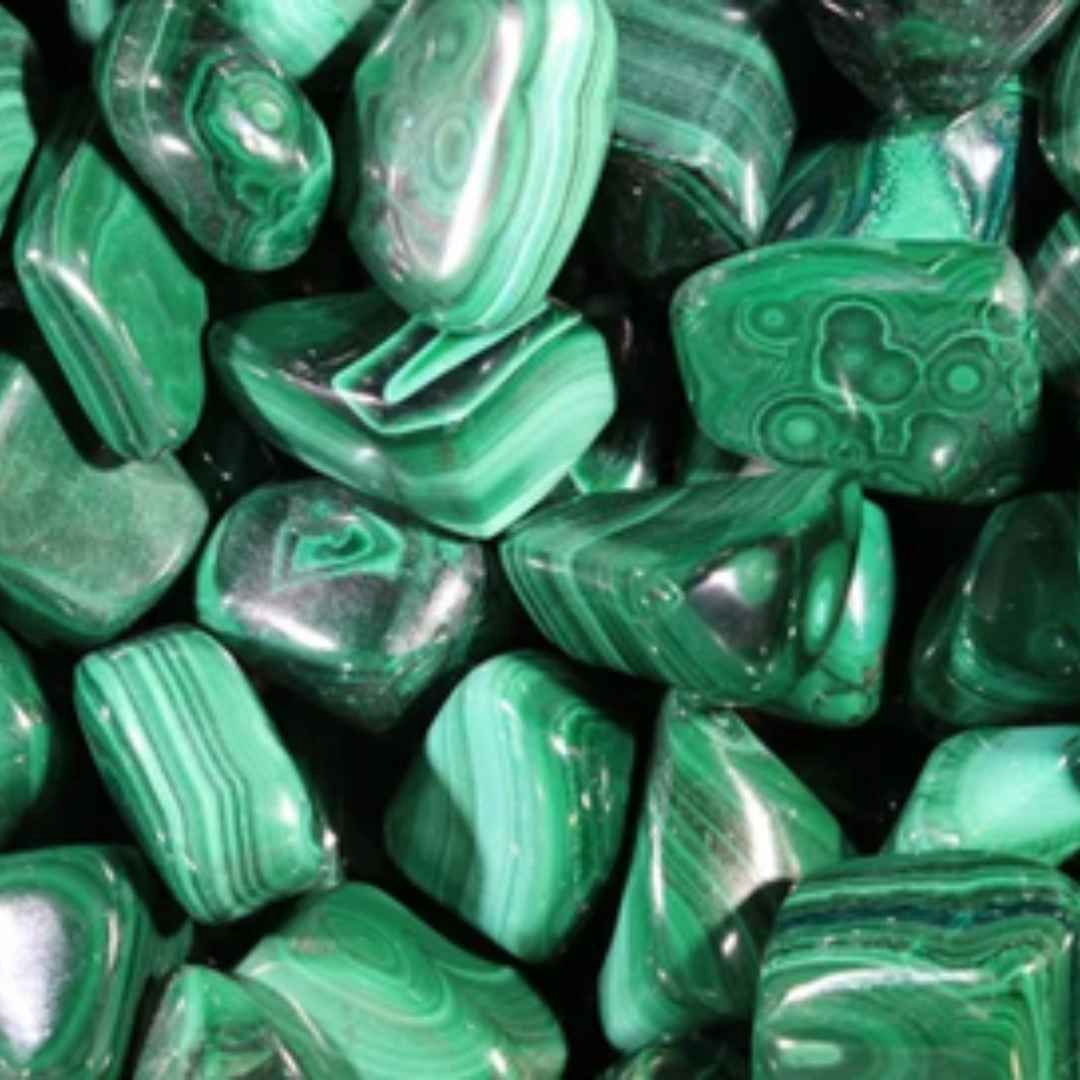 Malachite Tumbled
