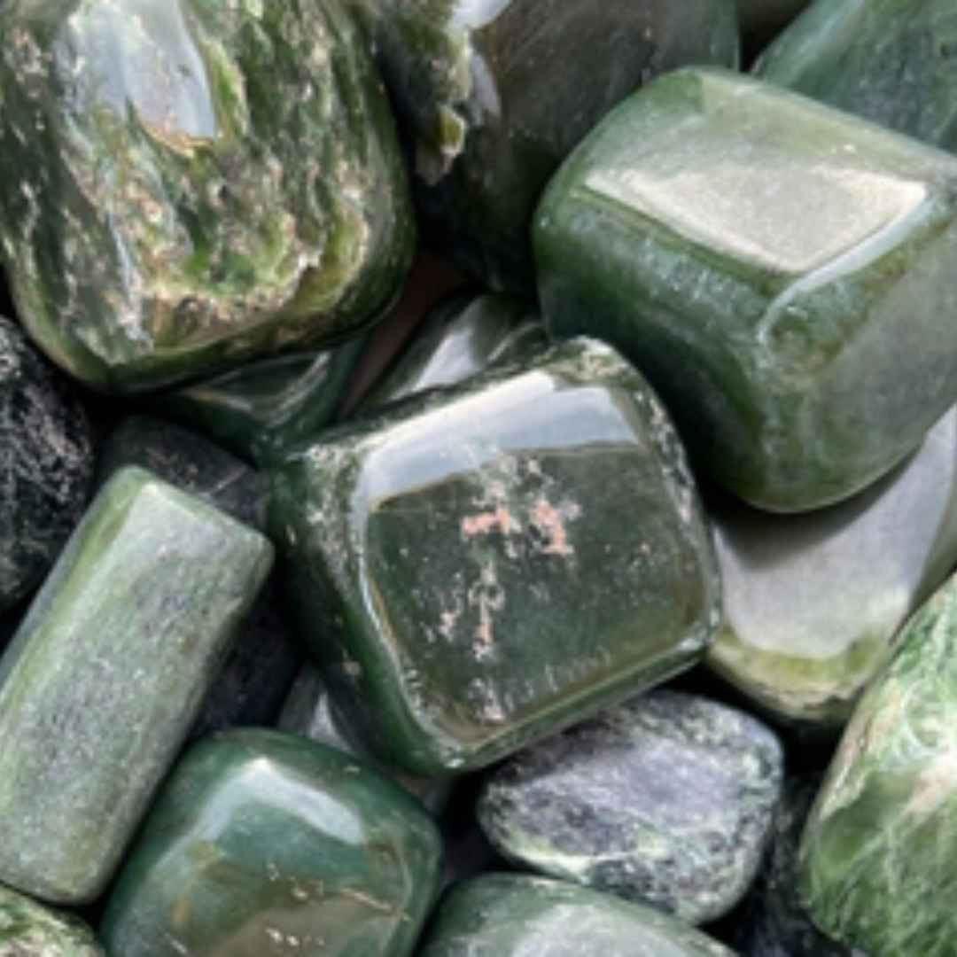 Jade Nephrite Tumbled