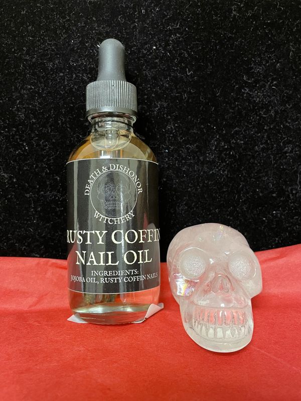 Rusty Coffin Nail Oil Calavera