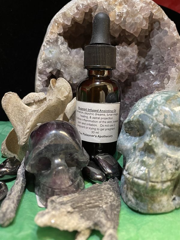 Mugwort Infused Anointing Oil