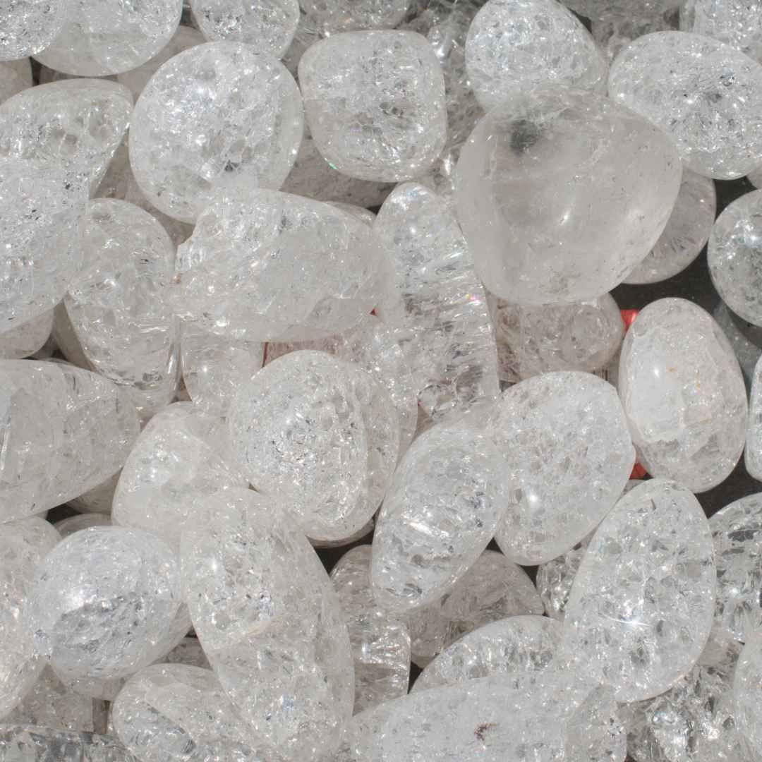 1 Lb Small Tumbled Quartz