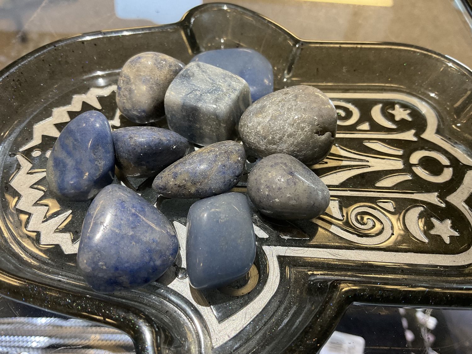 Dumortierite Tumbled