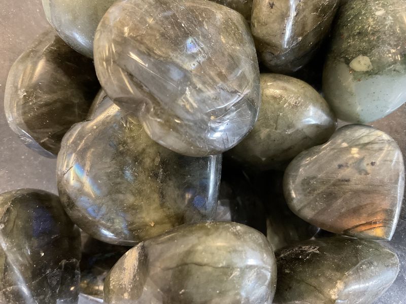 Labradorite Mini Heart