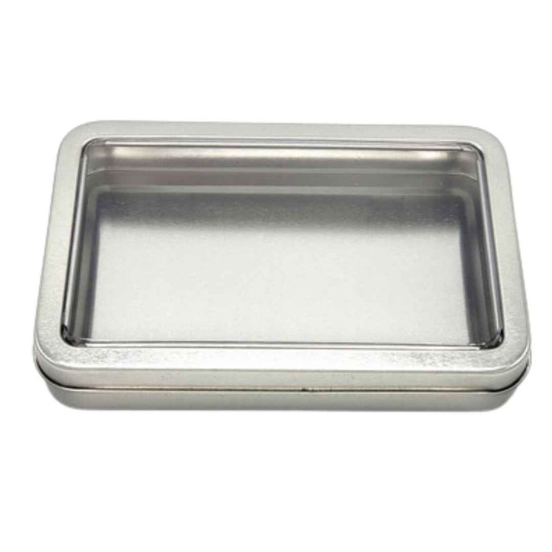 Rectangle Hinged Tin