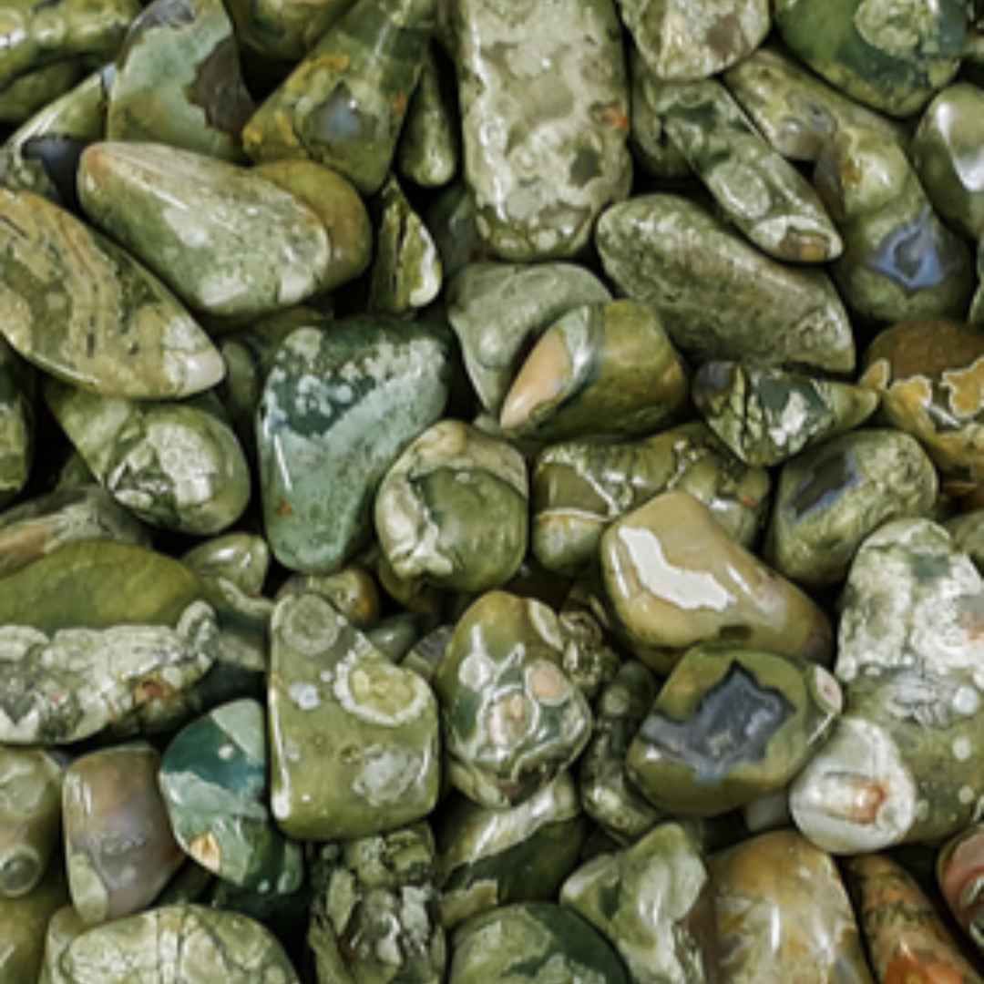 Rainforest Rhyolite Tumble Sm