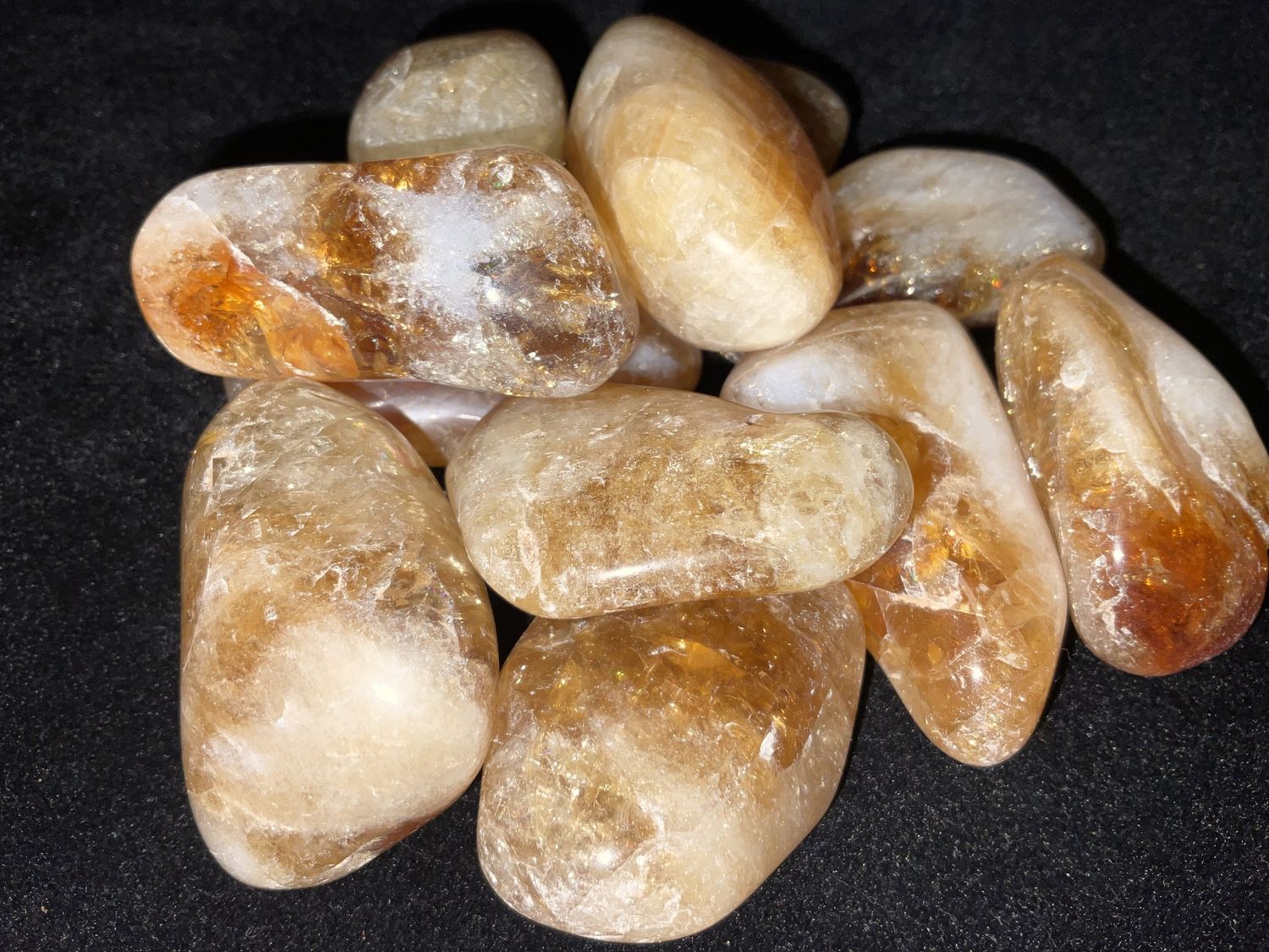 Citrine Tumbled XL