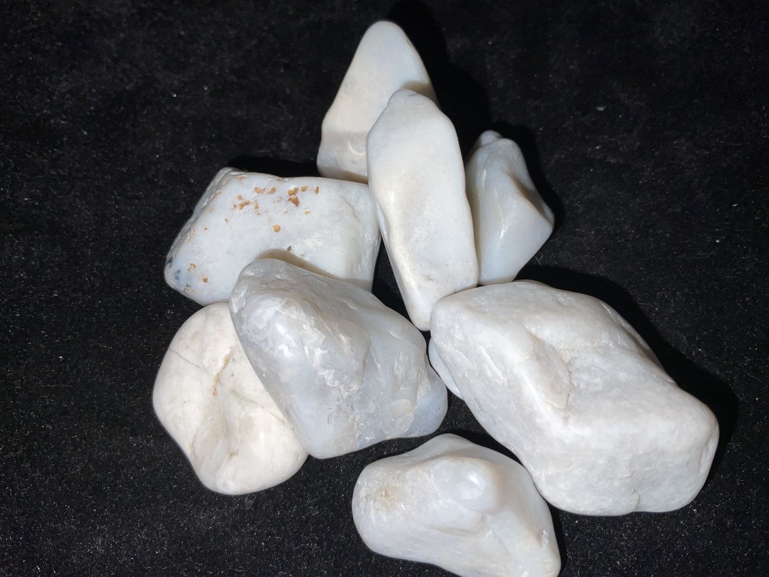 Blue Chalcedony Tumbled Large